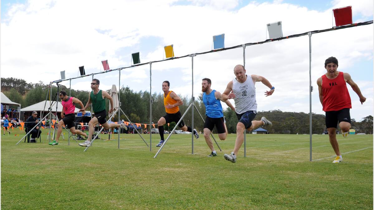 Hundreds turn out for the ninth annual Daylesford Gift: Men's Semi Final