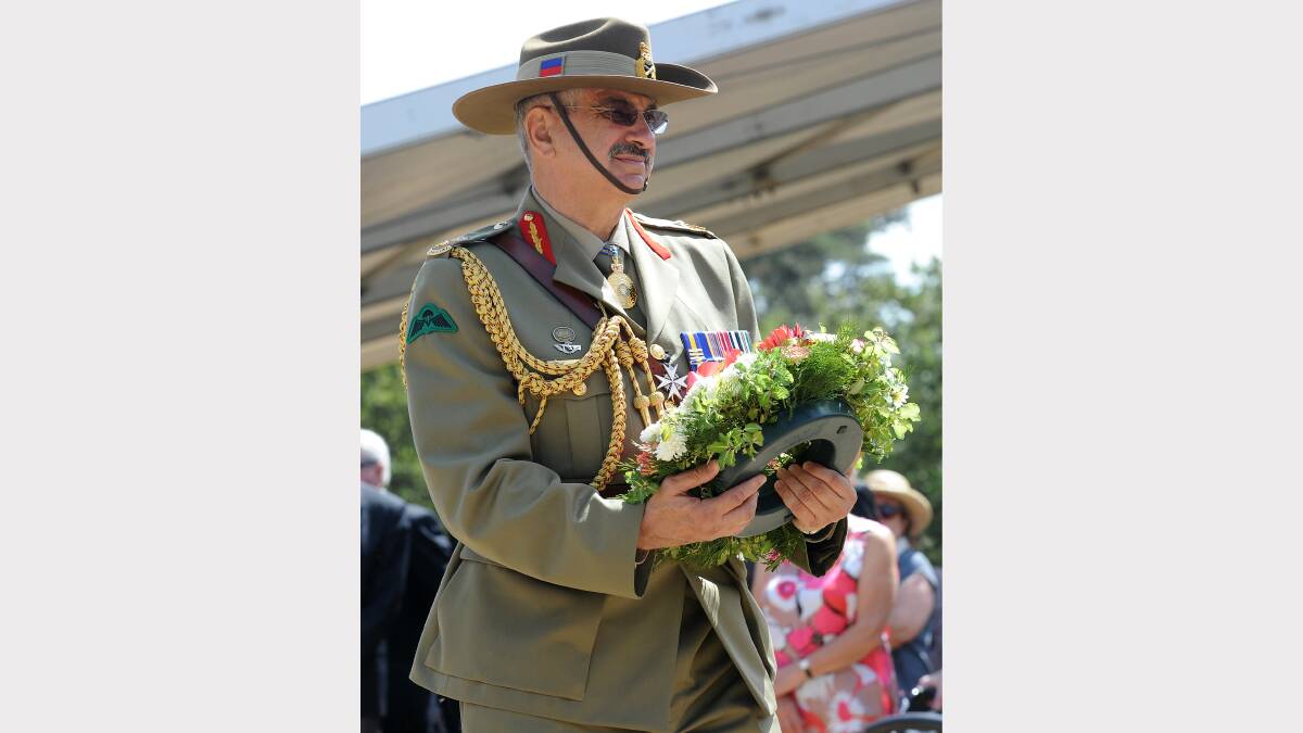 Major General Aziz Gregory Melick - The Ex-POW Memorial 10 Year Anniversary. Picture: Justin Whitelock 