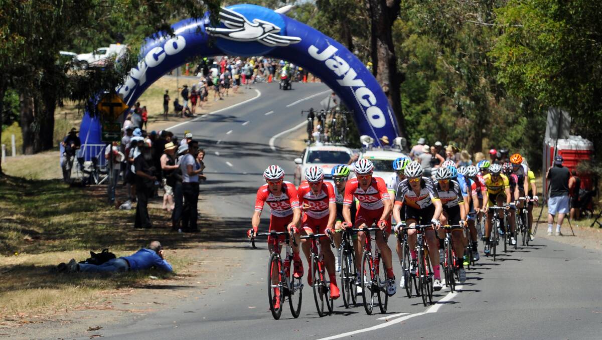 The Buninyong King of the Mountain Road Nationals PICTURE: JUSTIN WHITELOCK 