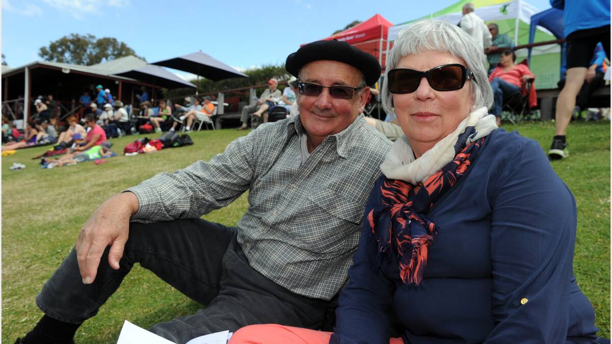 Hundreds turn out for the ninth annual Daylesford Gift: Chris and Sue Macquet