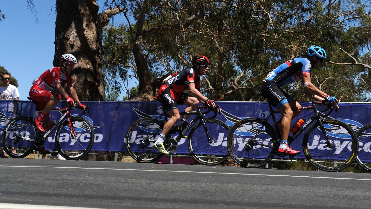 The Buninyong King of the Mountain Road Nationals. Cadel Evans PICTURE: JUSTIN WHITELOCK 