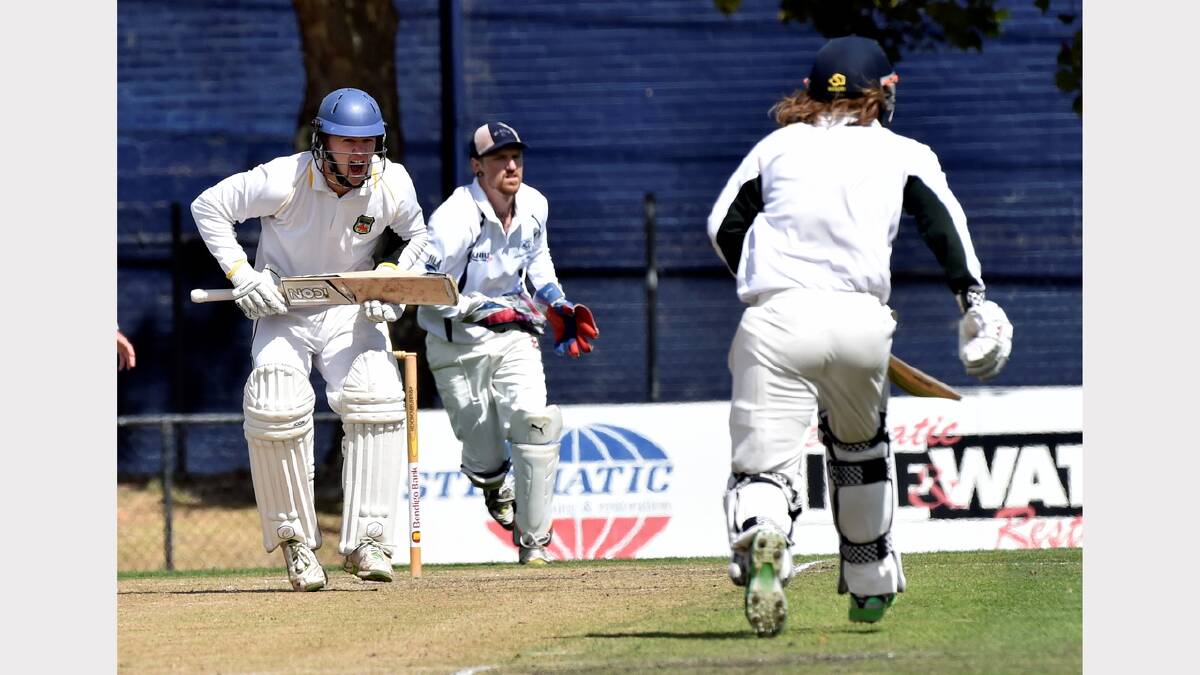 BCA FIRSTS SEMI-FINAL - MT CLEAR V NAPS-SEBAS,  Ben Trew and Jake Eyers (N/S) Pic: Jeremy Bannister