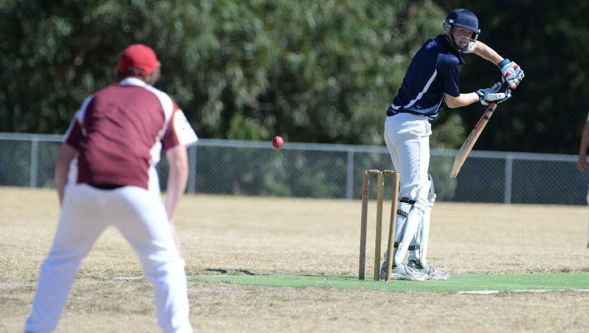 Ballarat Cricket Association U16 Gold - Mt Clear v Brown Hill. John Brodie, Mt Clear. PIC: KATE HEALY
