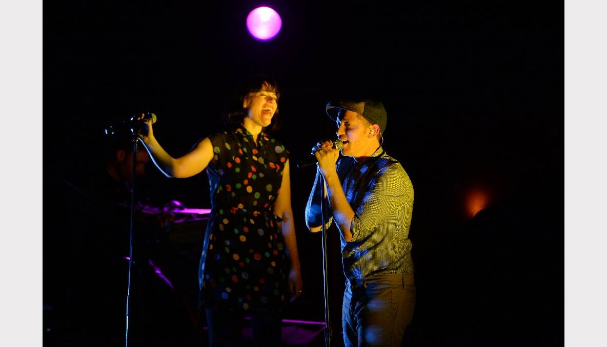 Urthboy- Jane Tyrrell and Tim Levinson. PHOTO: KATE HEALY