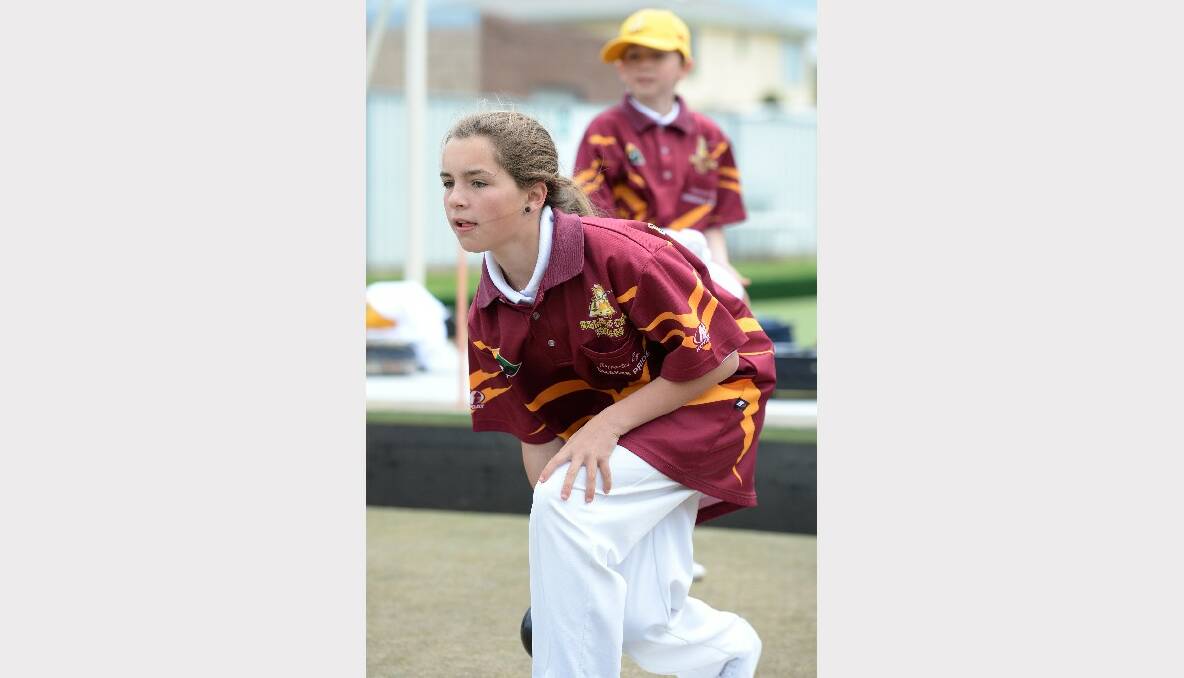 Junior bowls development squad. Sarah Porter, 12. PHOTO: KATE HEALY