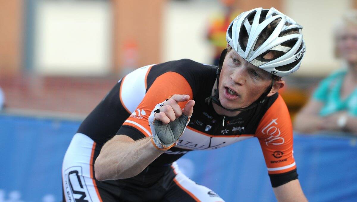 FINALIST: Cyclist Pat Shaw is a contender for the 2013 Sportsperson of the Year (file photo)
