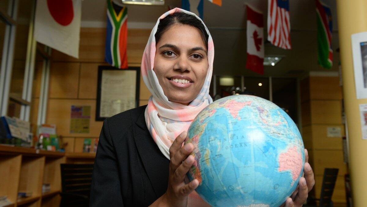 WORK HOPES: Faiza Khursheed, one of the graduates of the cultural diversity program. PICTURE: KATE HEALY