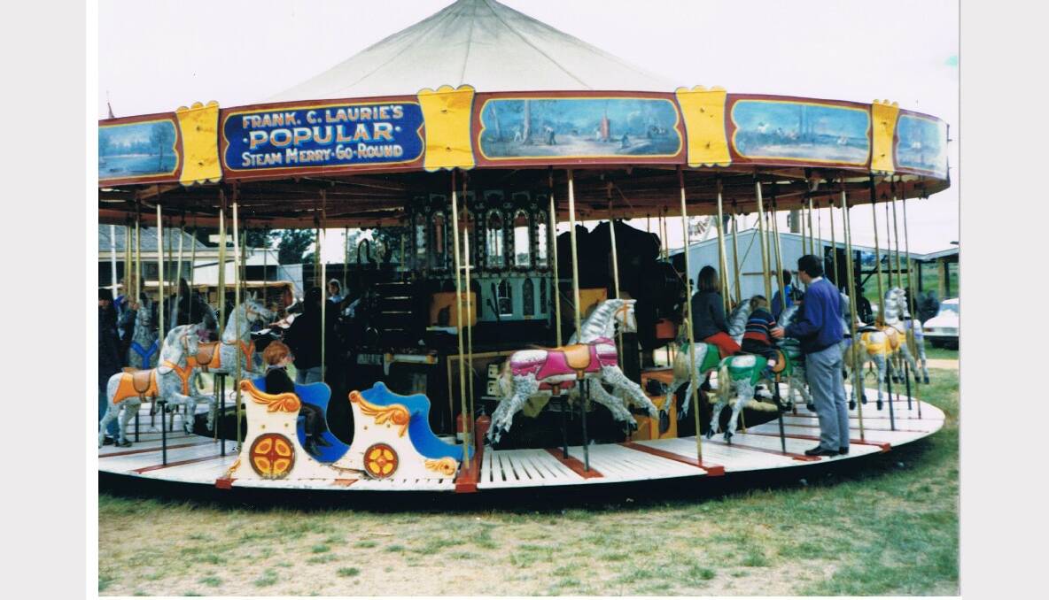 Steam Merry-go-round at the 50th rally – 1987