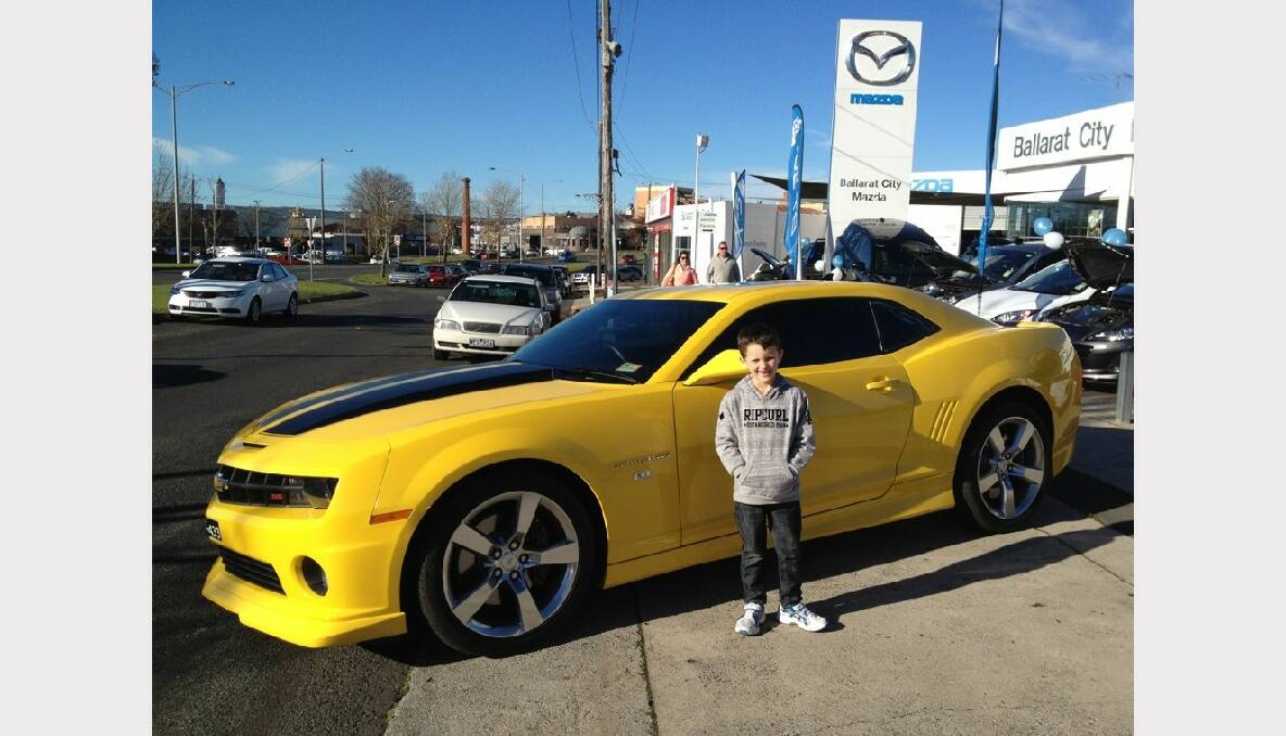 5) This is a 2011 Camaro. "It is a very rare car for Ballarat - we think it is Ballarat's Hottest Car because everyone wants a photo with Bumblebee." Submitted by Blake Kelly.