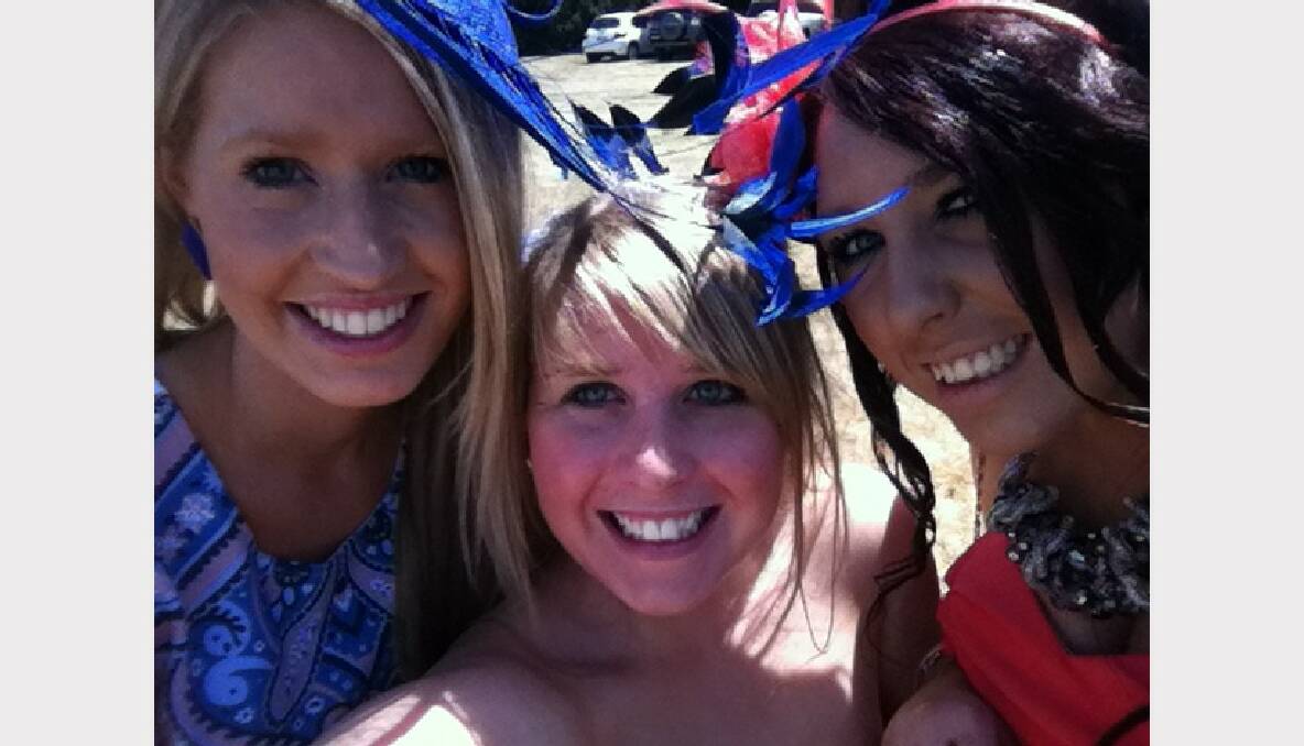 Friends at The Ballarat Cup. Submitted by Nicole Sobey.