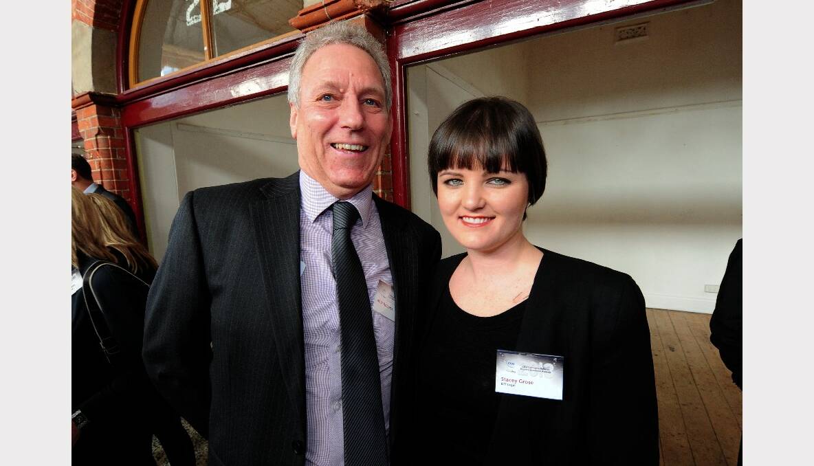 Mick Roberts (retired) and Stacey Grose (BJT Legal)   