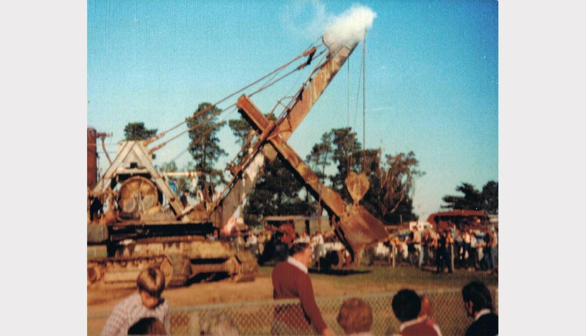 90 ton Ruston No.4 Steam Face Shovel (early stages of restoration)
