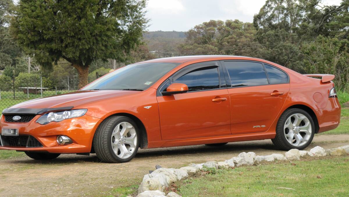 34) 2011 FG XR6 in sunburst. Submitted by Carolyn Brown.