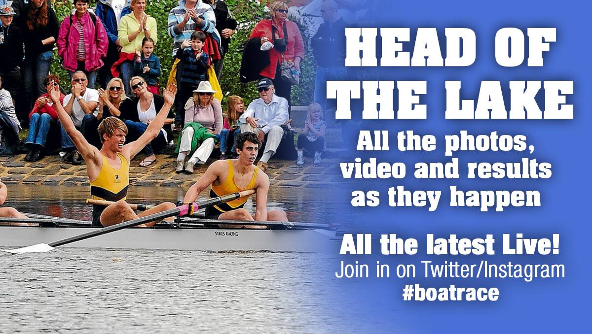 Visit thecourier.com.au on the day of #BoatRace for instant photos, videos and updates as they happen.