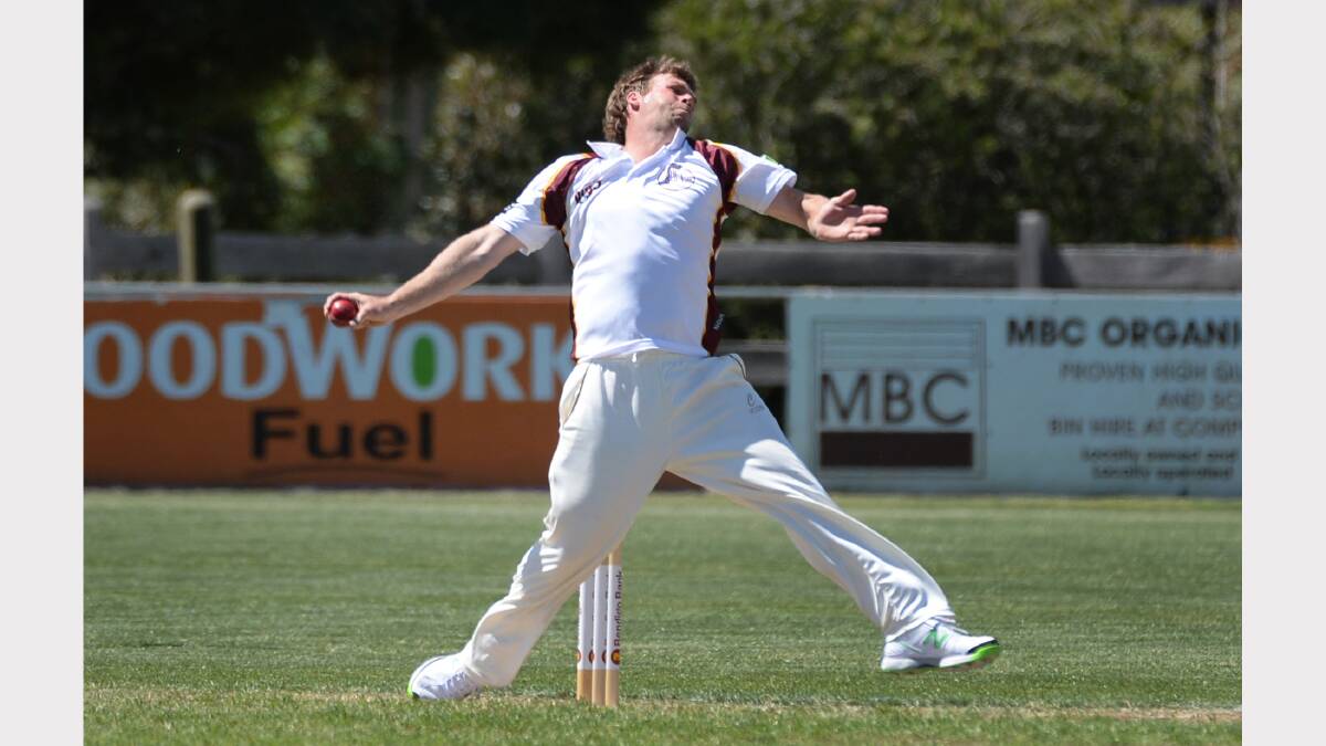 Shane Harwood - Cricket 1sts Darley V Brown Hill @ Darley PHOTO: ADAM TRAFFORD