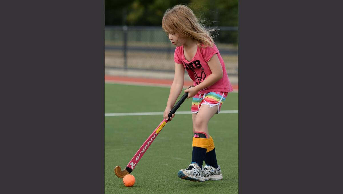 Hannah Thomas - 6yo - Hockey Ballarat "Hook In 2 Hockey" @ POWP PIC: ADAM TRAFFORD