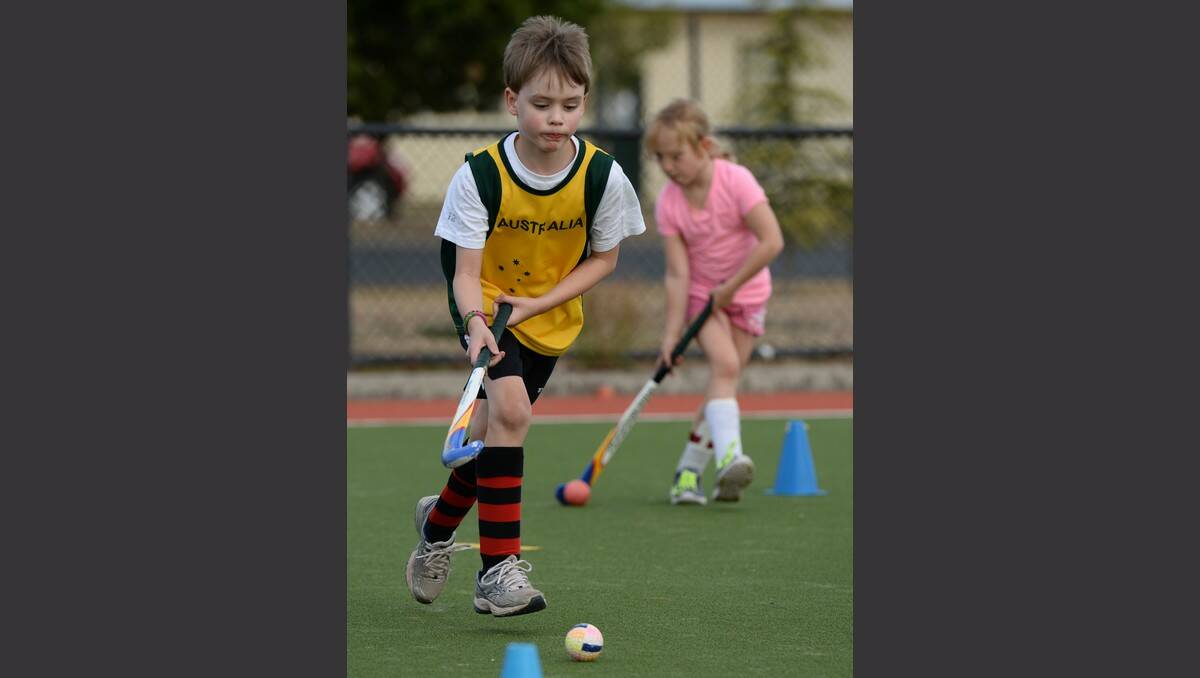 Will Roberts - 8yo - Hockey Ballarat "Hook In 2 Hockey" @ POWP PIC: ADAM TRAFFORD