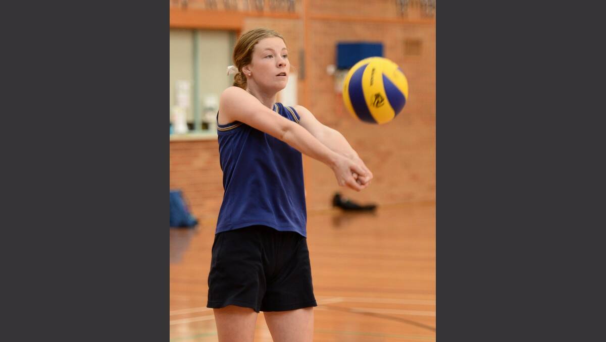  Alana Spratling - Loreto - BAS Intermediate Girls Volleyball @ Loreto College PIC: ADAM TRAFFORD