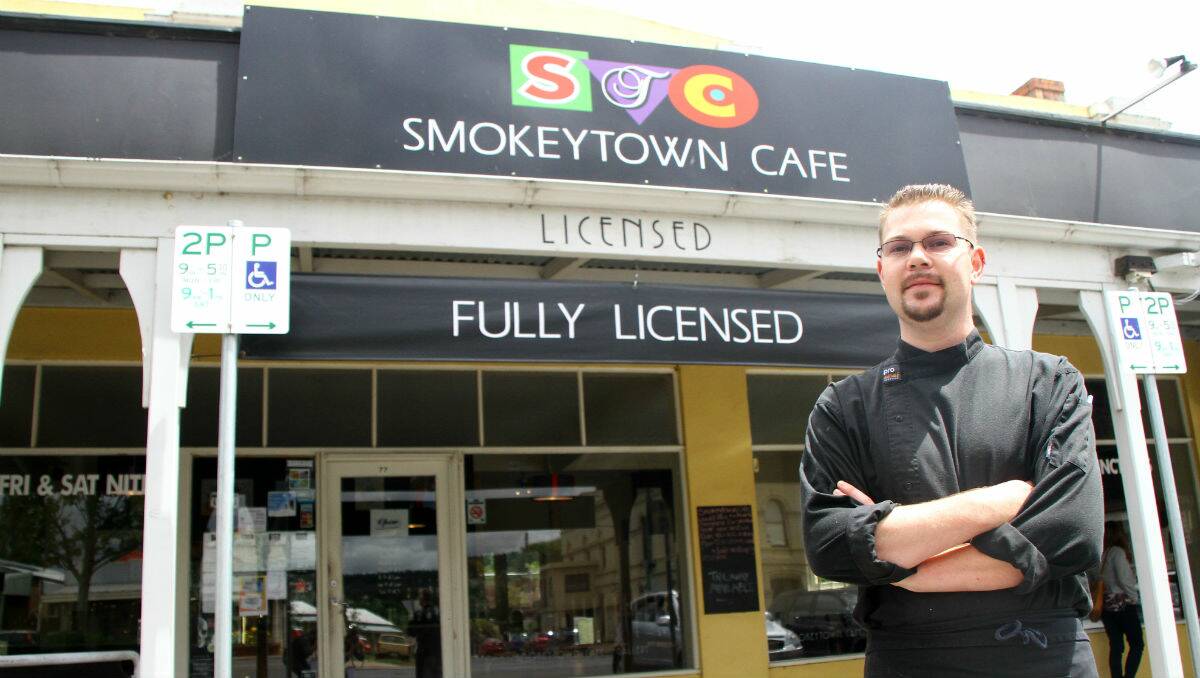 Haldon Wright of Smokeytown Café said the tennis event was good for business. PICTURE: TALITHA PRENDERGAST