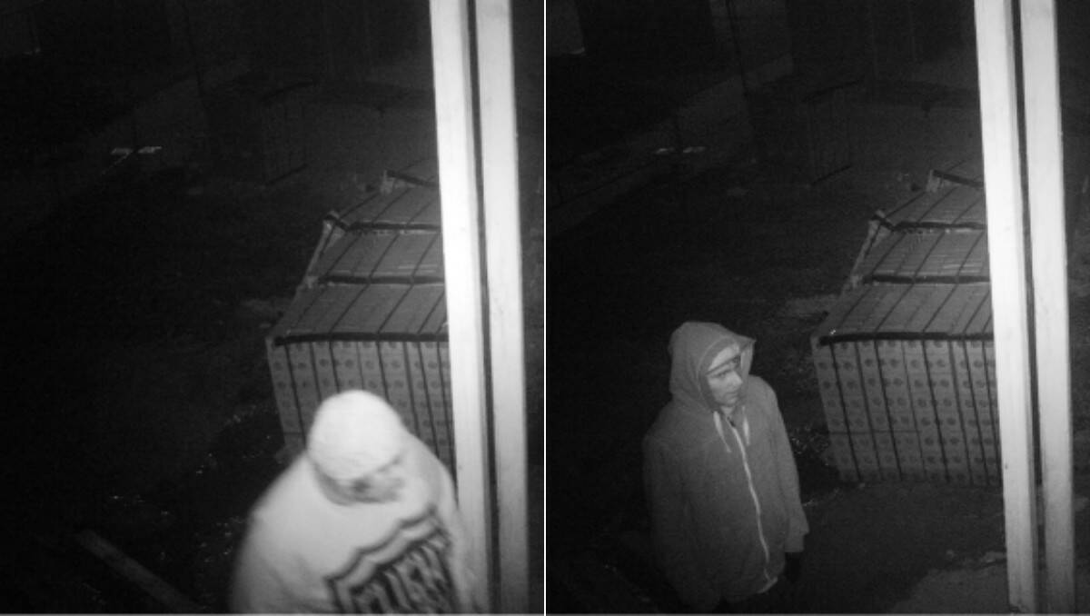 Police looking for these men in relation to burglaries