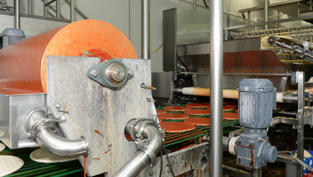 McCain Foods Ballarat plant can produce 4000 frozen meals, including pizzas, per hour. PICTURE: KATE HEALY
