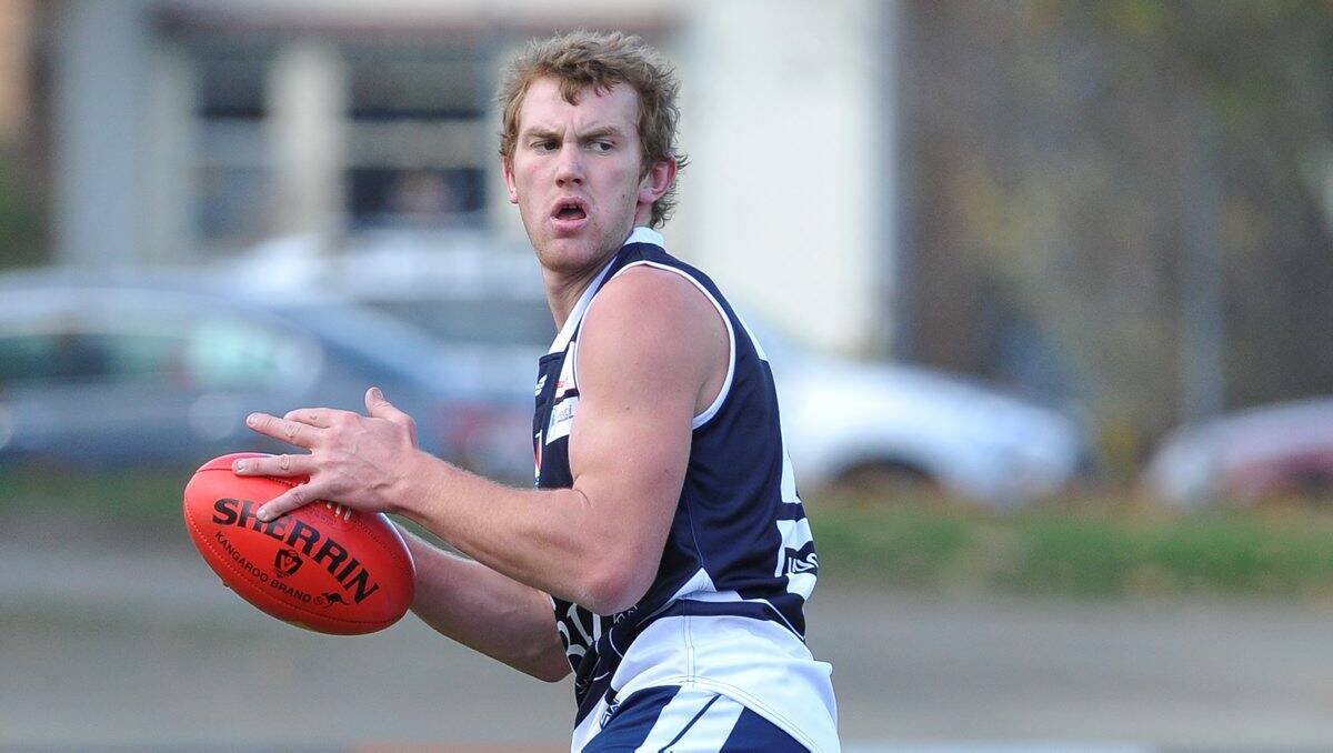 Hayden Walters is among a long list of players who won’t be lining up as part of the BFL interleague team this year. PICTURE: LACHLAN BENCE