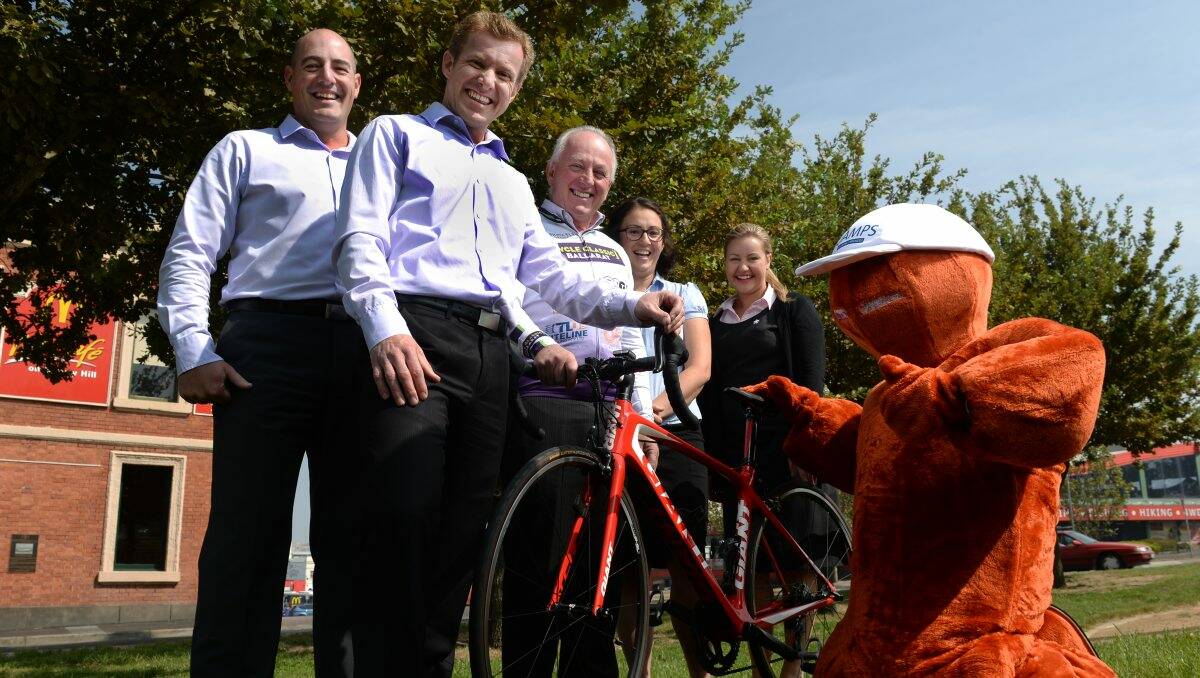 OAMPS Insurance is preparing for the Ballarat Cycle Classic. PICTURE: ADAM TRAFFORD