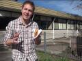Jordan Oliver went on a search for the best election day sausage sizzle in Ballarat. PICTURE: JUSTIN WHITELOCK