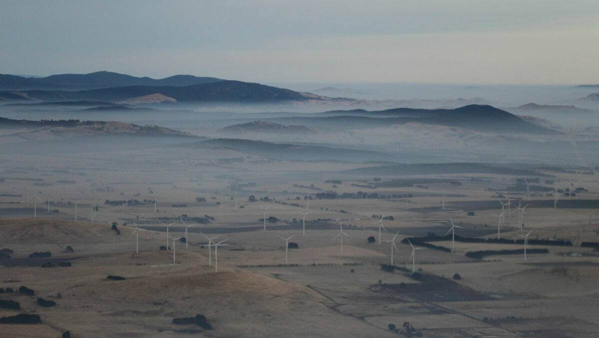 Waubra Wind Farm. PICTURE: ED DUNENS