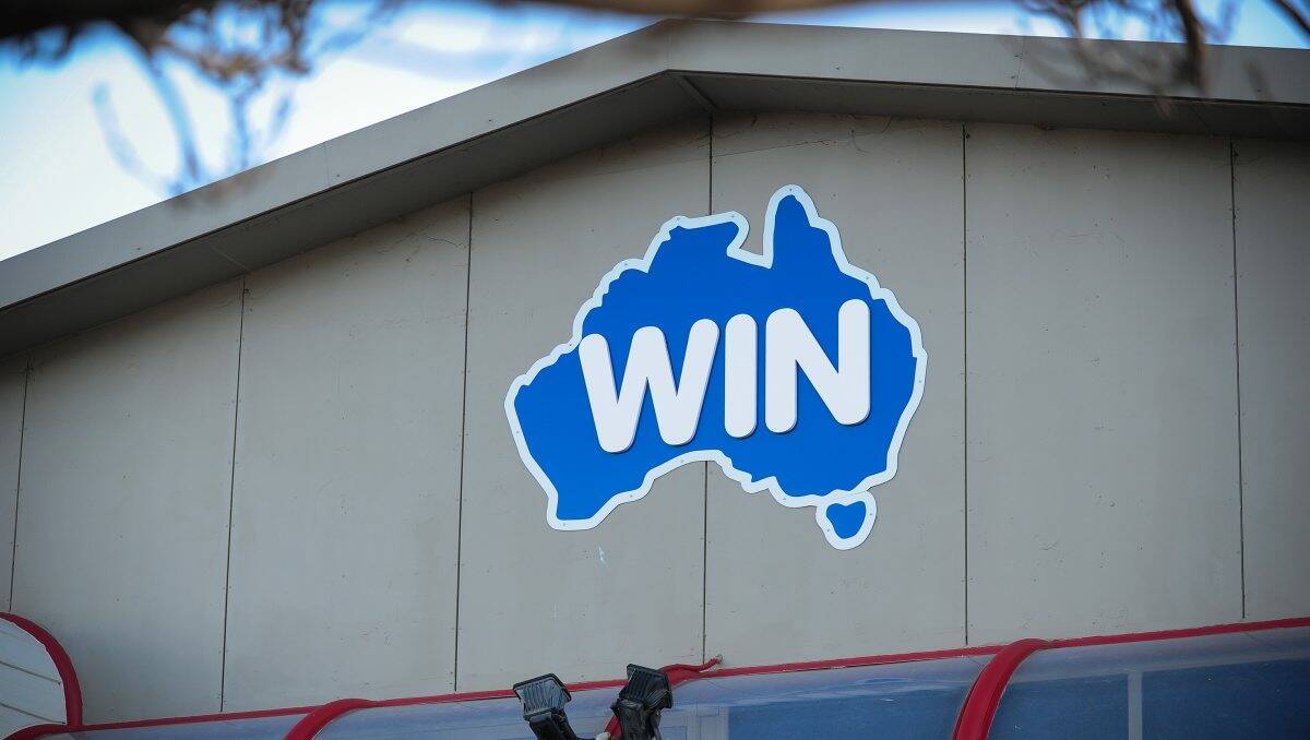 WIN TV Ballarat office.