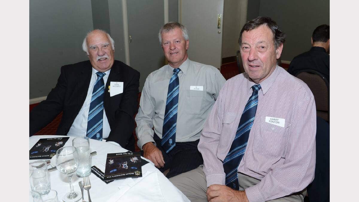 John McCarty, Peter Hill and Garry Fenton. PICTURE: ADAM TRAFFORD