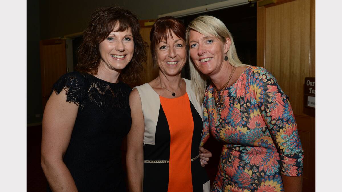 Suzanne Boswerger, Ann Edgar and Lisa Todd. PICTURE: ADAM TRAFFORD
