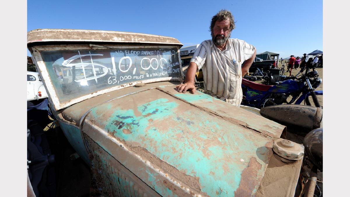 2011. Norm Smith from Dalby QLD with a rare Ford A Model Sport Coupe. PICTURE: JEREMY BANNISTER