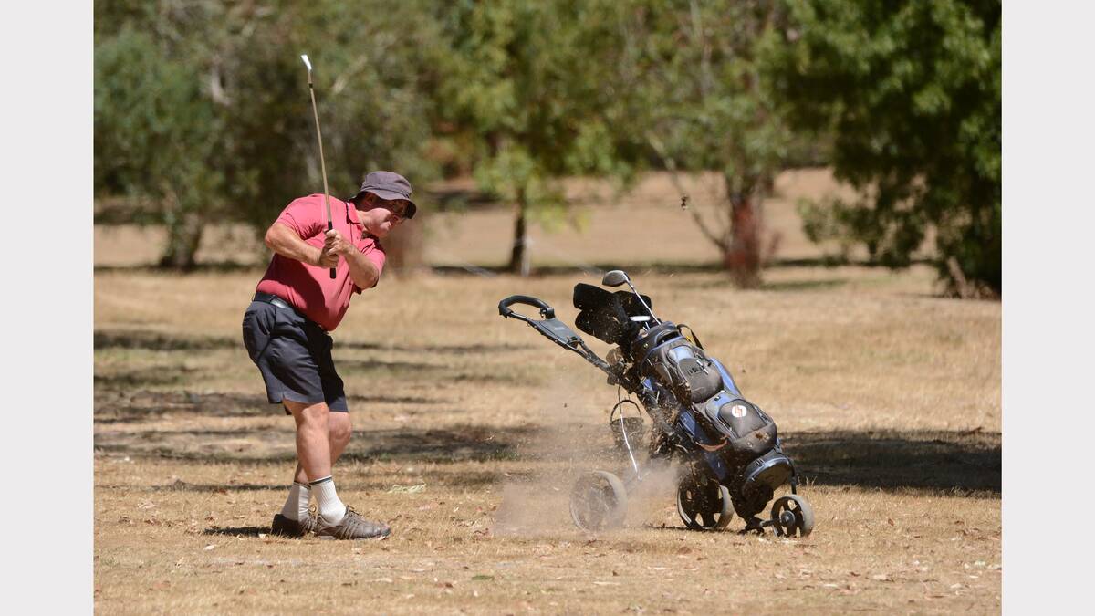 Golf at Mt Xavier Golf Club. Jimmy McAninly. PICTURE: ADAM TRAFFORD