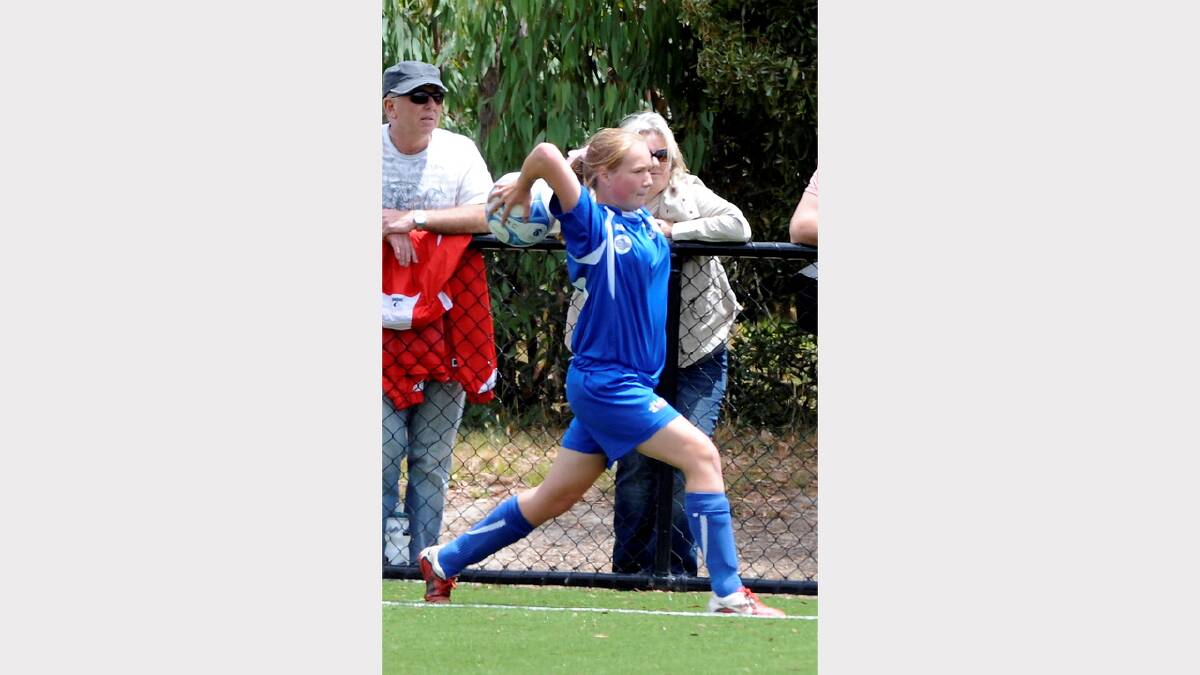 Johanna Pinch. 15/under girls: Strikers v Loddon Mallee Lightning. PICTURE: JEREMY BANNISTER.