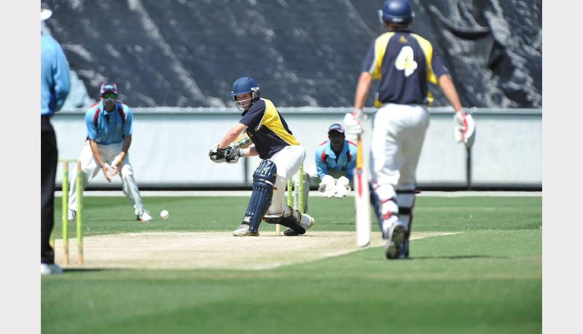 Victorian under-18 boys championship final at the MCG. Central Highlands v South East Bay Side Breakers. Blayde Baker. PICTURE: LACHLAN BENCE