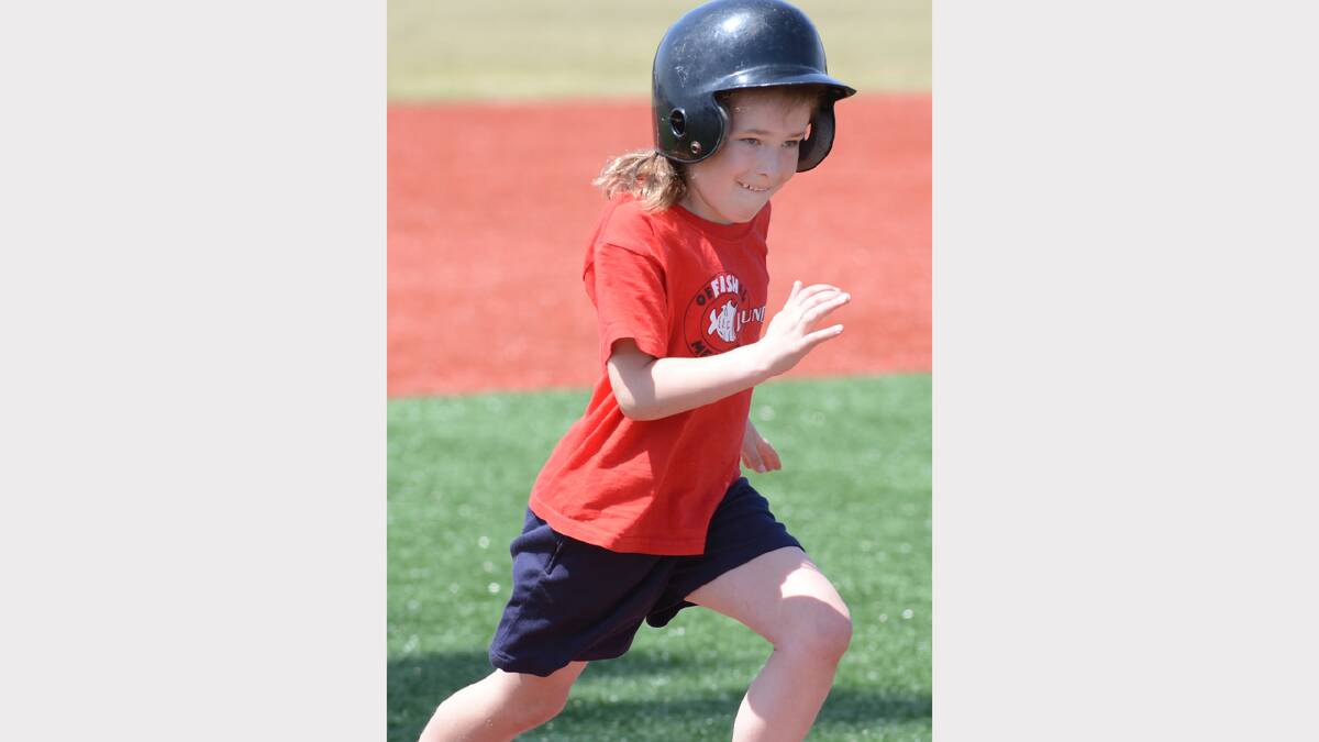 Junior baseball player Zoe Klopak. PICTURE: ADAM TRAFFORD.