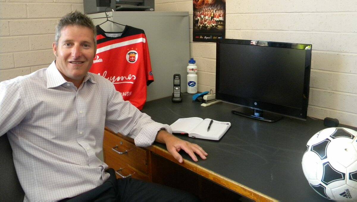 Red Devils’ new business manager Darrin Carroll.
