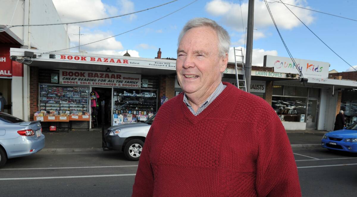 Book Bazaar owner John Nunn says traders on the Curtis Street side of the mall have formed their own break-away traders’ association.