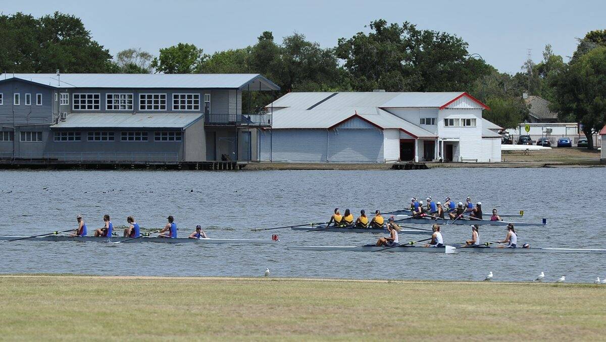 A state regatta will be held on Lake Wendouree on Saturday.