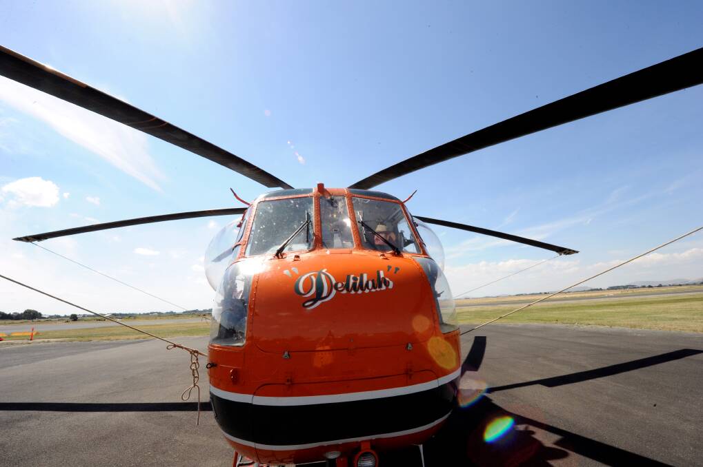  Fire crane “Delilah” was stationed at Ballarat last fire season and this summer “Gypsy Lady” will call Ballarat home, ready to protect western Victoria from fire threats.