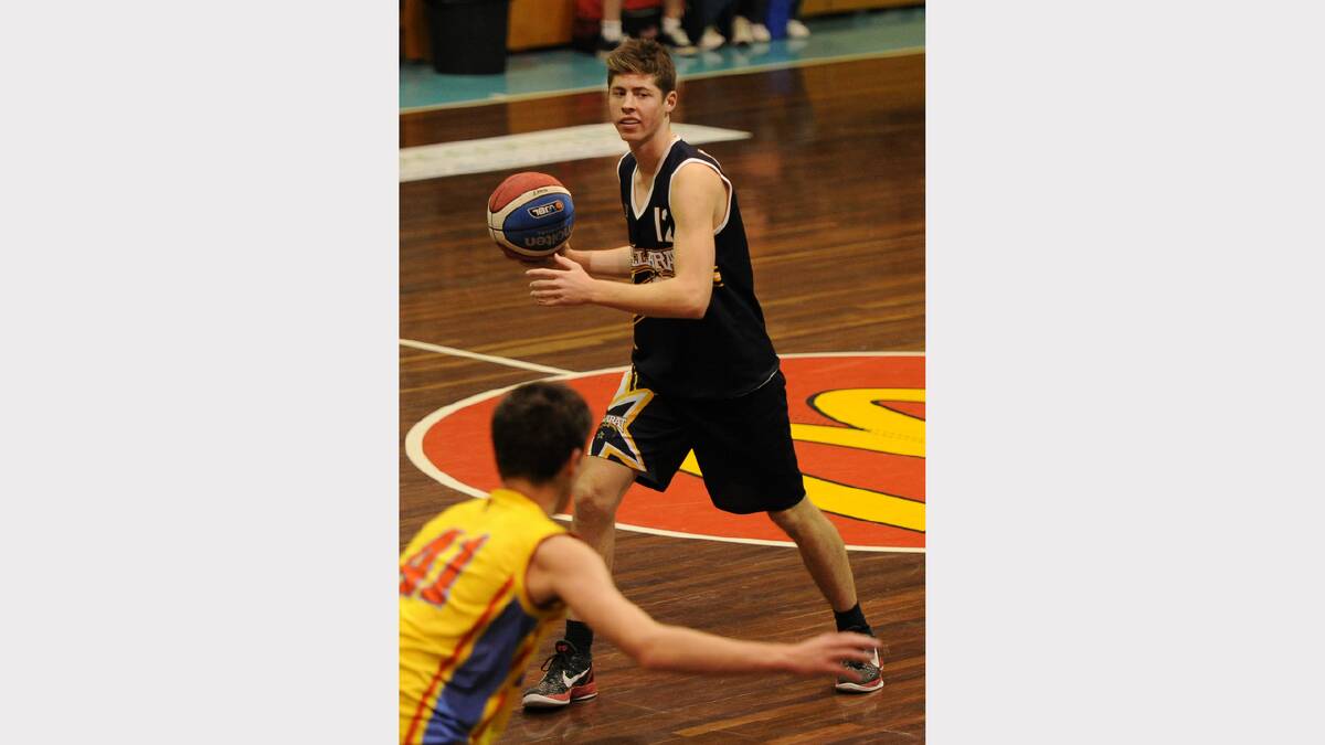 Junior Basketball Tournament u18 Boys - Ballarat V Werribee Liam Edwards - ballarat