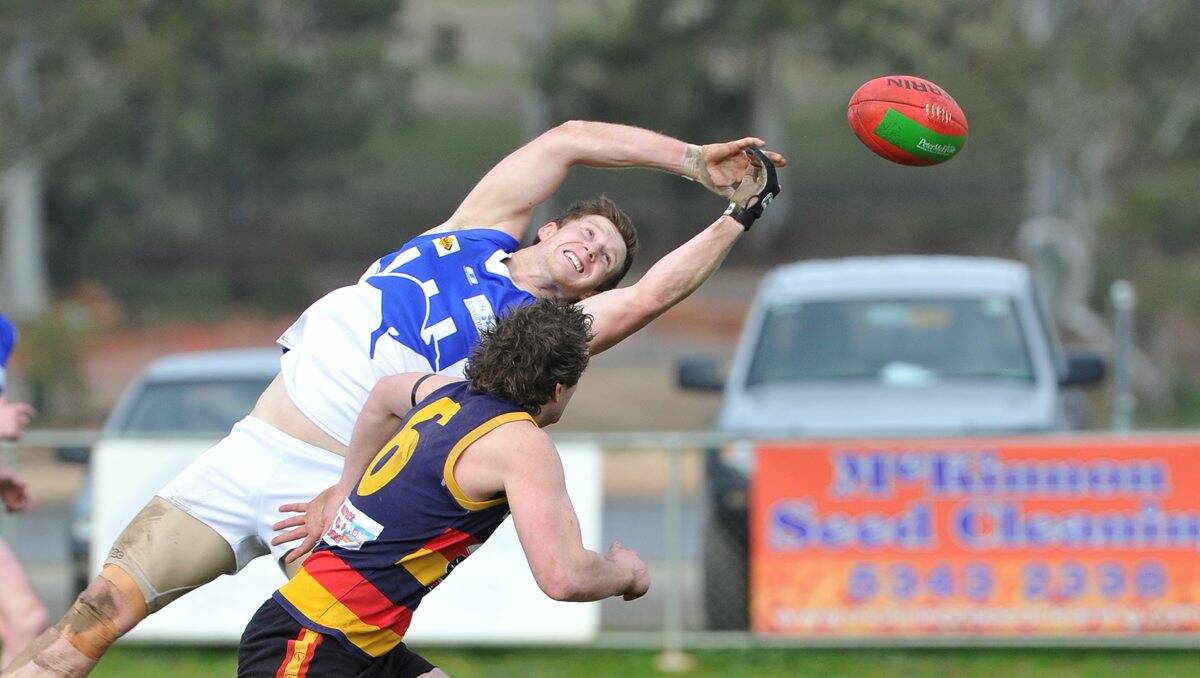 Waubra’s Tony Mirabella will play for Hastings in the Nepean Football League this season. PICTURE: LACHLAN BENCE