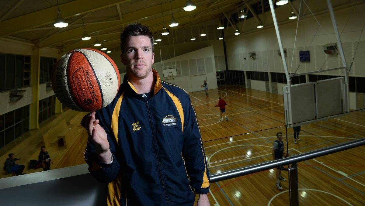 Lucas Walker is doing pre-season with Melbourne Tigers while playing with the Miners. 