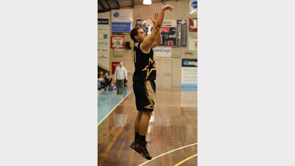 Junior Basketball Tournament u18 Boys - Ballarat V Werribee Eddy Stalker - ballarat 