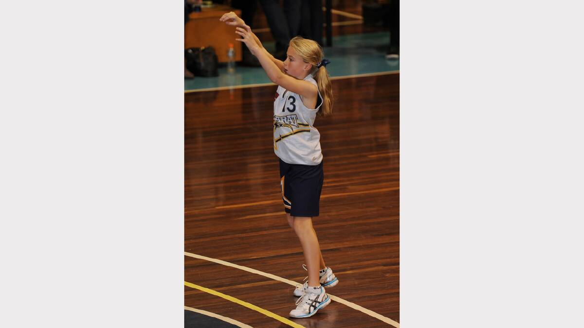  GRAND FINAL Girls u12A Ballarat Blue V Collingwood 1 @ Minerdome - Zoe Cowan - Ballarat PICTURE:ADAM TRAFFORD