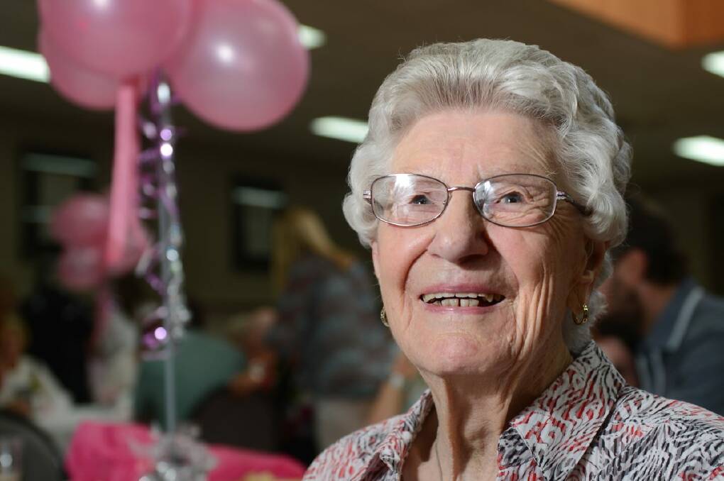 Ballarat's Minnie Cody, who celebrated her 100th birthday with 140 friends and relatives at the weekend