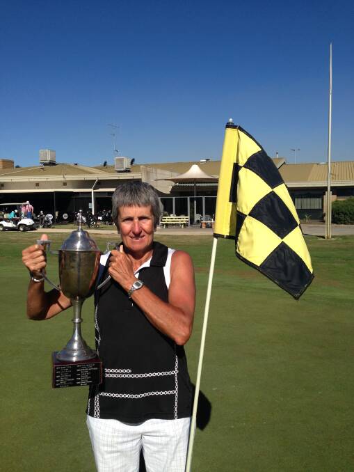 Helen Pascoe has won yet another Ballarat and District Golf Association 54-hole open tournament.