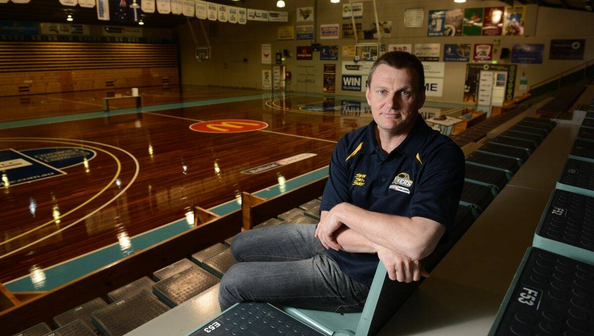 Former Ballarat Miners head coach Guy Molloy, who has been appointed coach of the Bulleen Boomers.