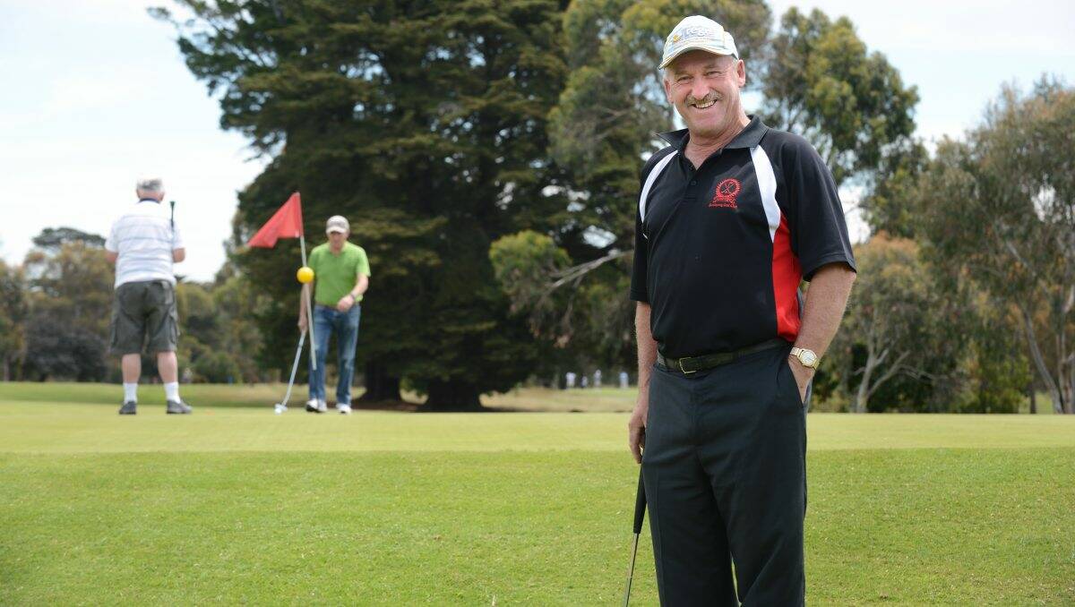 Buninyong's John Ciezki, who won the Australian Veteran Golfers Union national championship.